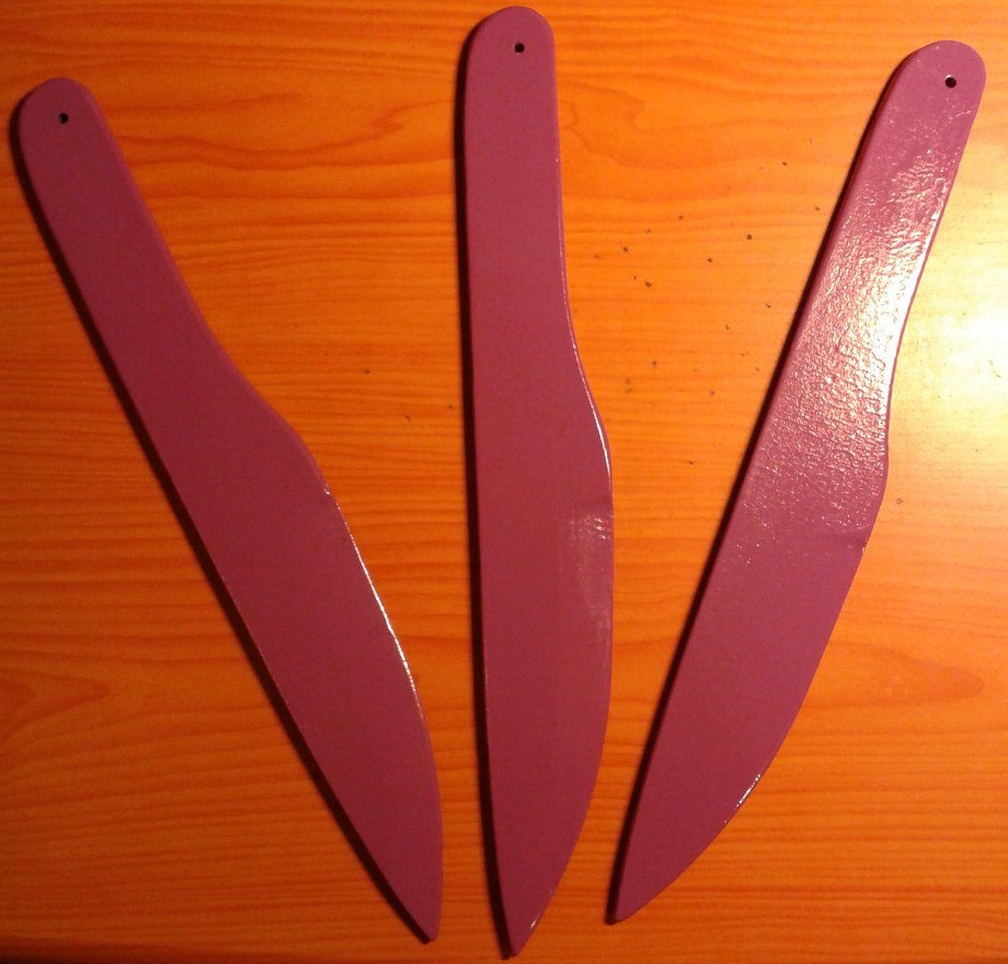 Гламурные метательные ножи